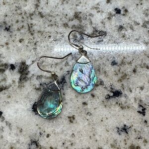 Elegant Abalone Drop Earrings